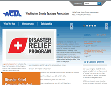 Tablet Screenshot of mywcta.org